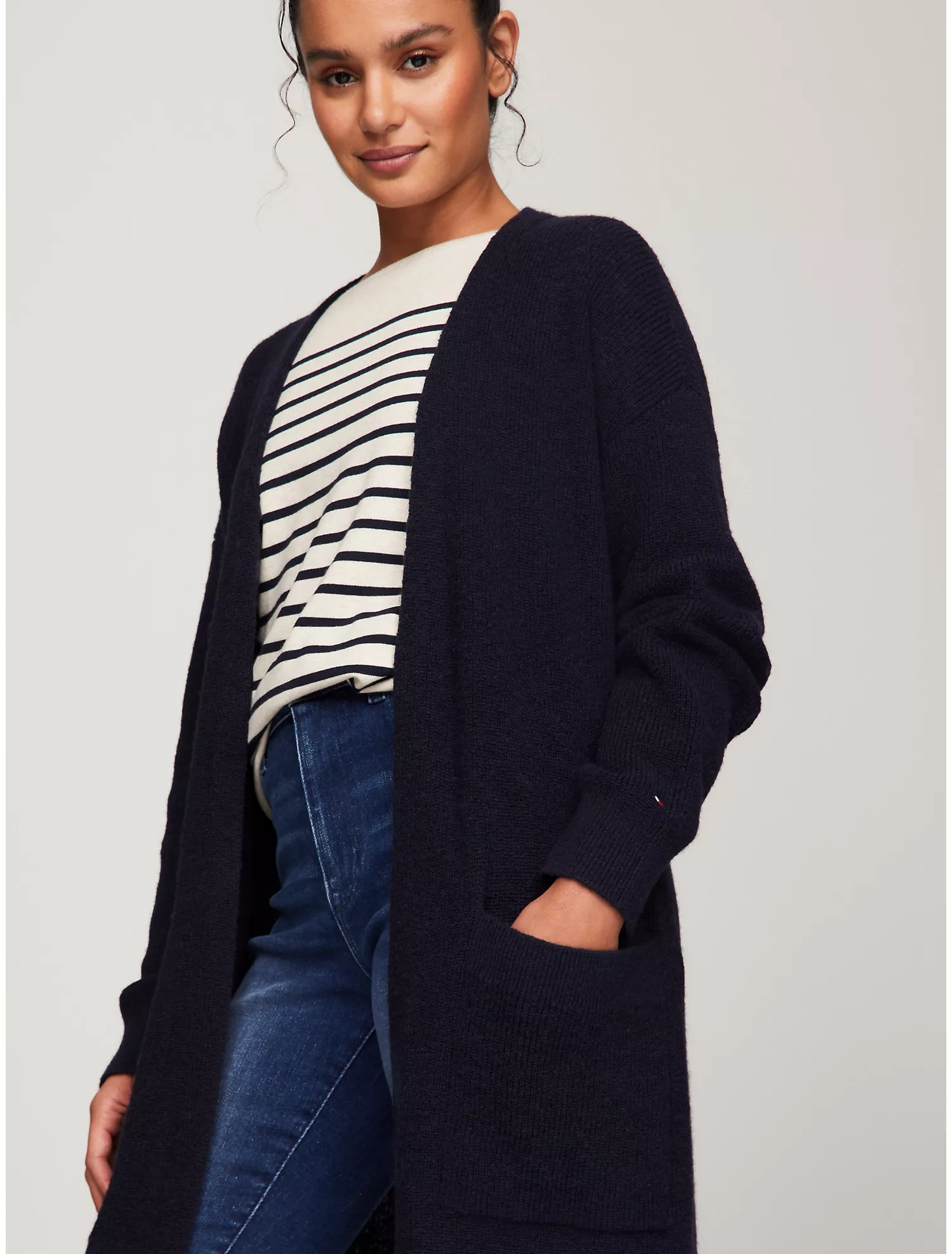 Long Open Cardigan