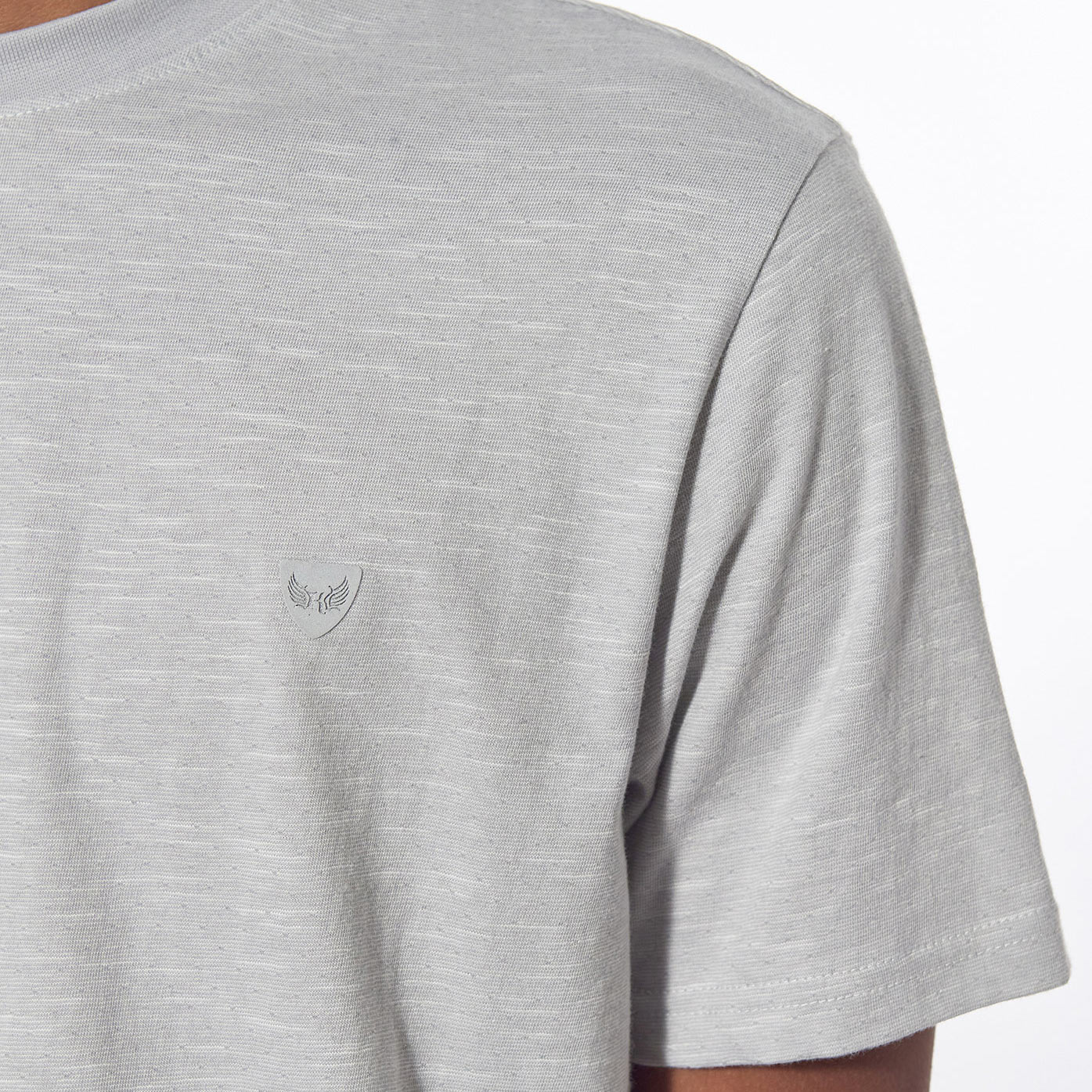 CAIN   T-shirt bleu clair Homme en 100% coton bio