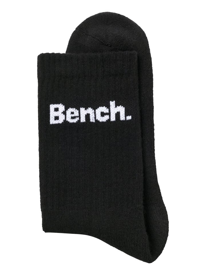 Bench Tennissocken in 12x schwarz günstig kaufen