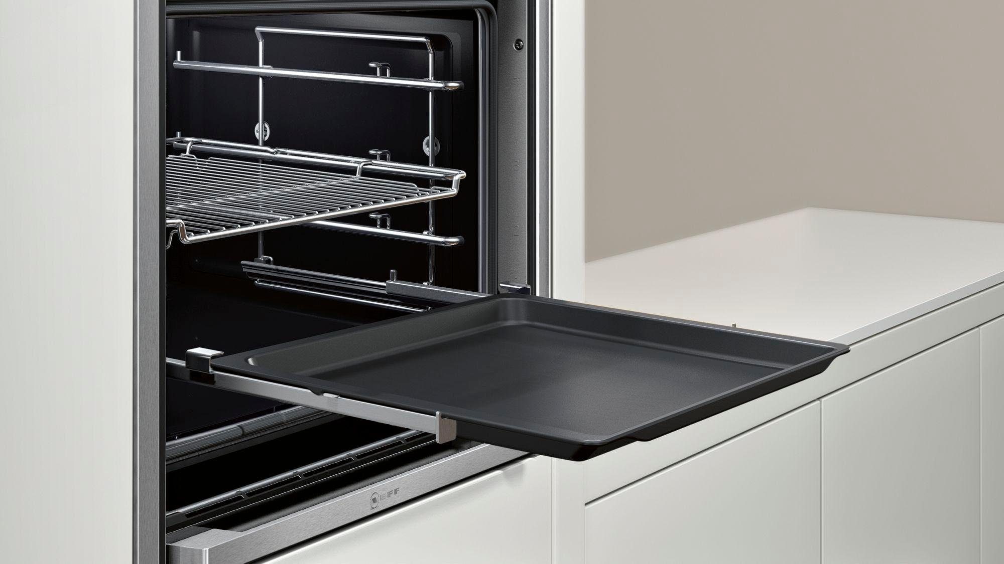 NEFF Pyrolyse Backofen N 90 B56CT64N0, mit Vollauszug, Pyrolyse-Selbstreinigung, mit Slide&Hide®