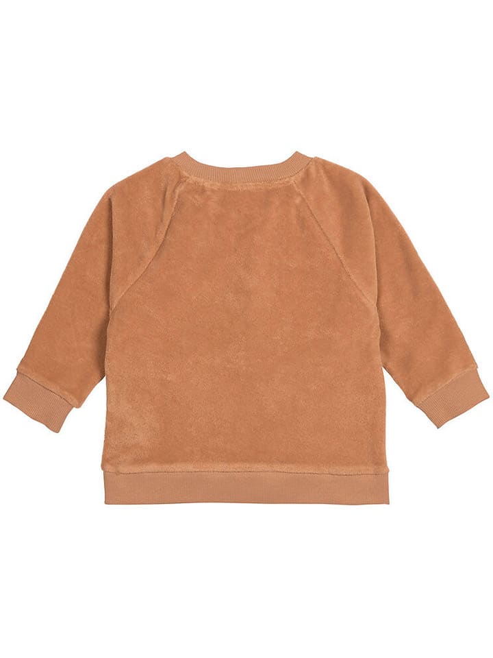 Lässig Sweatshirt in Hellbraun günstig kaufen