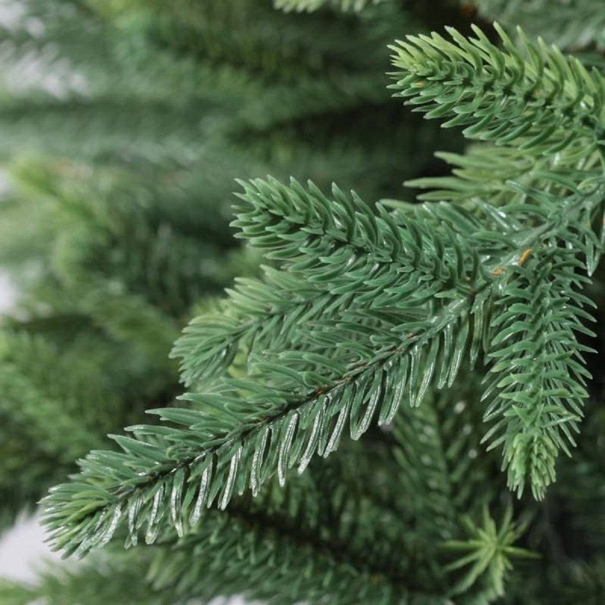 JUNG Künstlicher Weihnachtsbaum Künstlicher Spritzguss Weihnachtsbaum 190cm Tannenbaum Weihnachtsdeko, Edeltanne, Nordmanntanne Premium Edel, Baum Tanne, Christbaum + Ständer Weihnachtsbäume künstlich Naturgetreu Nordmann
