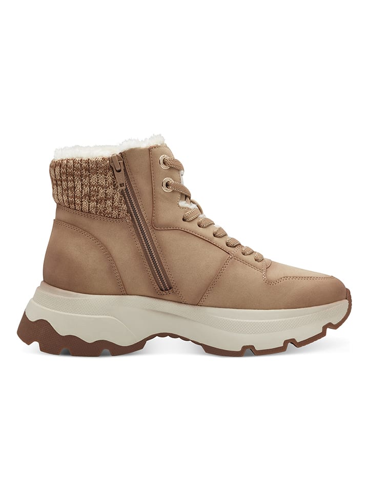 s.Oliver Winterboots in Beige günstig kaufen