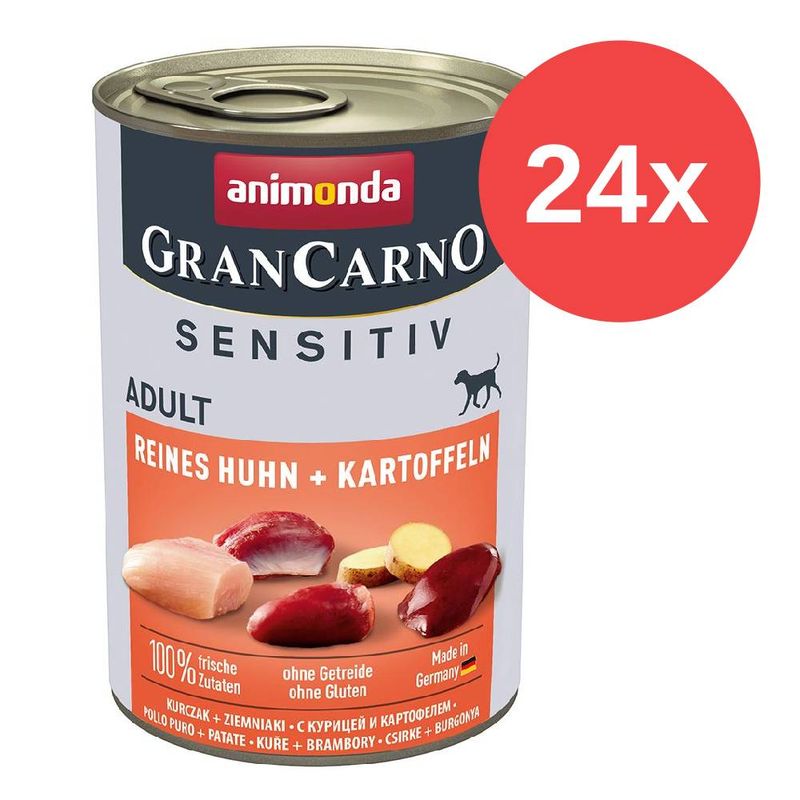 animonda GranCarno Adult Sensitive 24 x 400 g