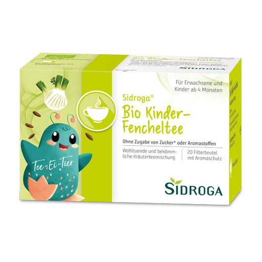 SIDROGA Bio Kinder-Fencheltee Filterbeutel  20X2.0 g  Tee