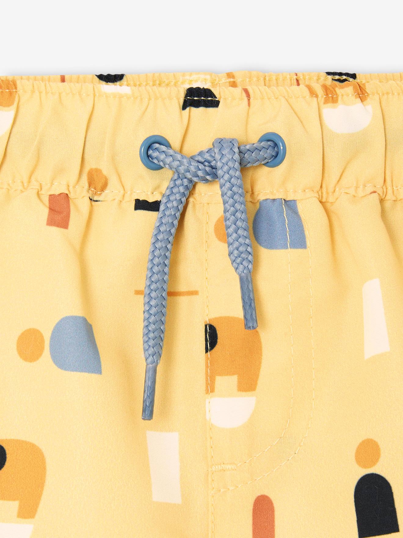 Vertbaudet Jungen Baby Badehose Oeko-Tex - hellgelb