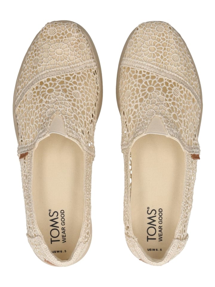TOMS Slipper in Beige günstig kaufen