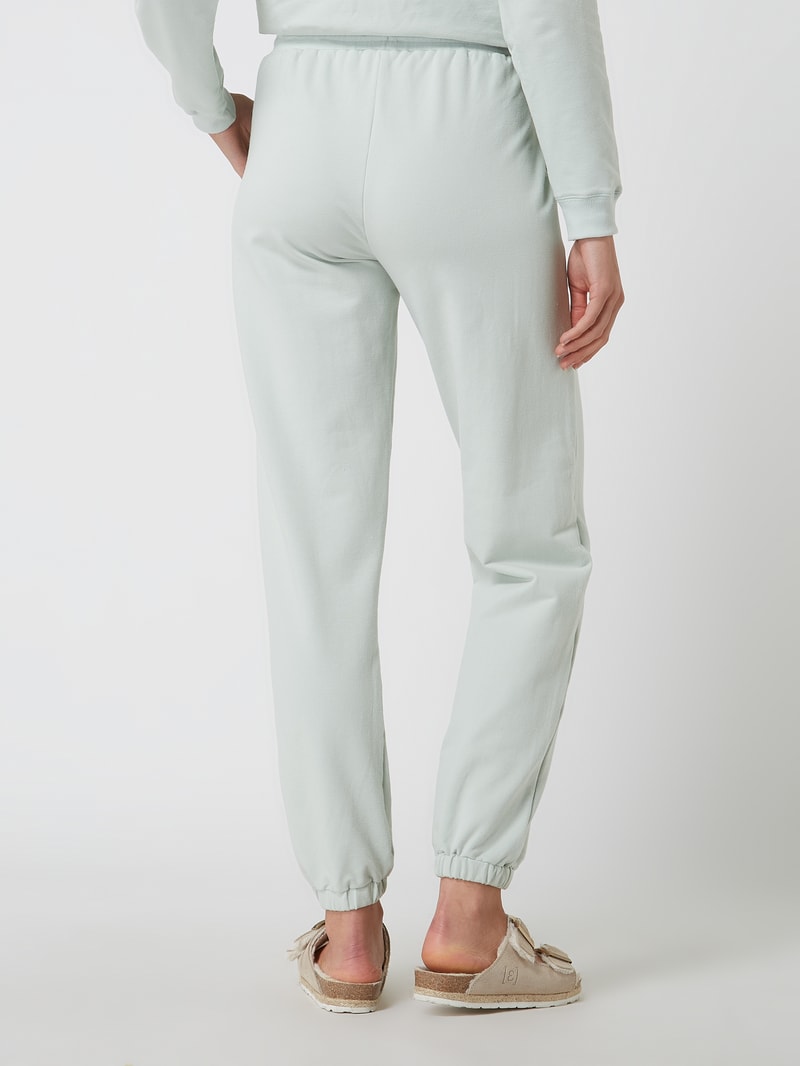 Lounge-Hose mit Stretch-Anteil in mint