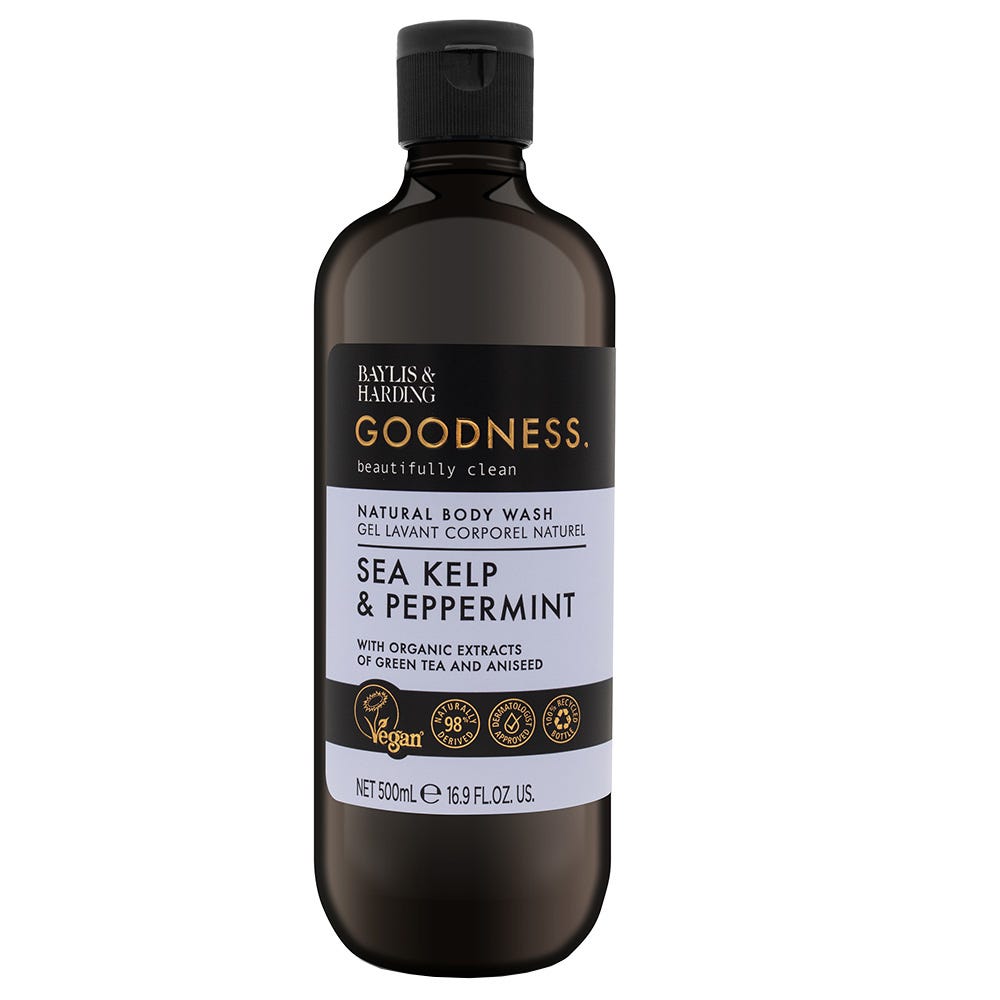 Baylis & Harding Goodness Duschgel Sea Kelp & Peppermint 500 ml