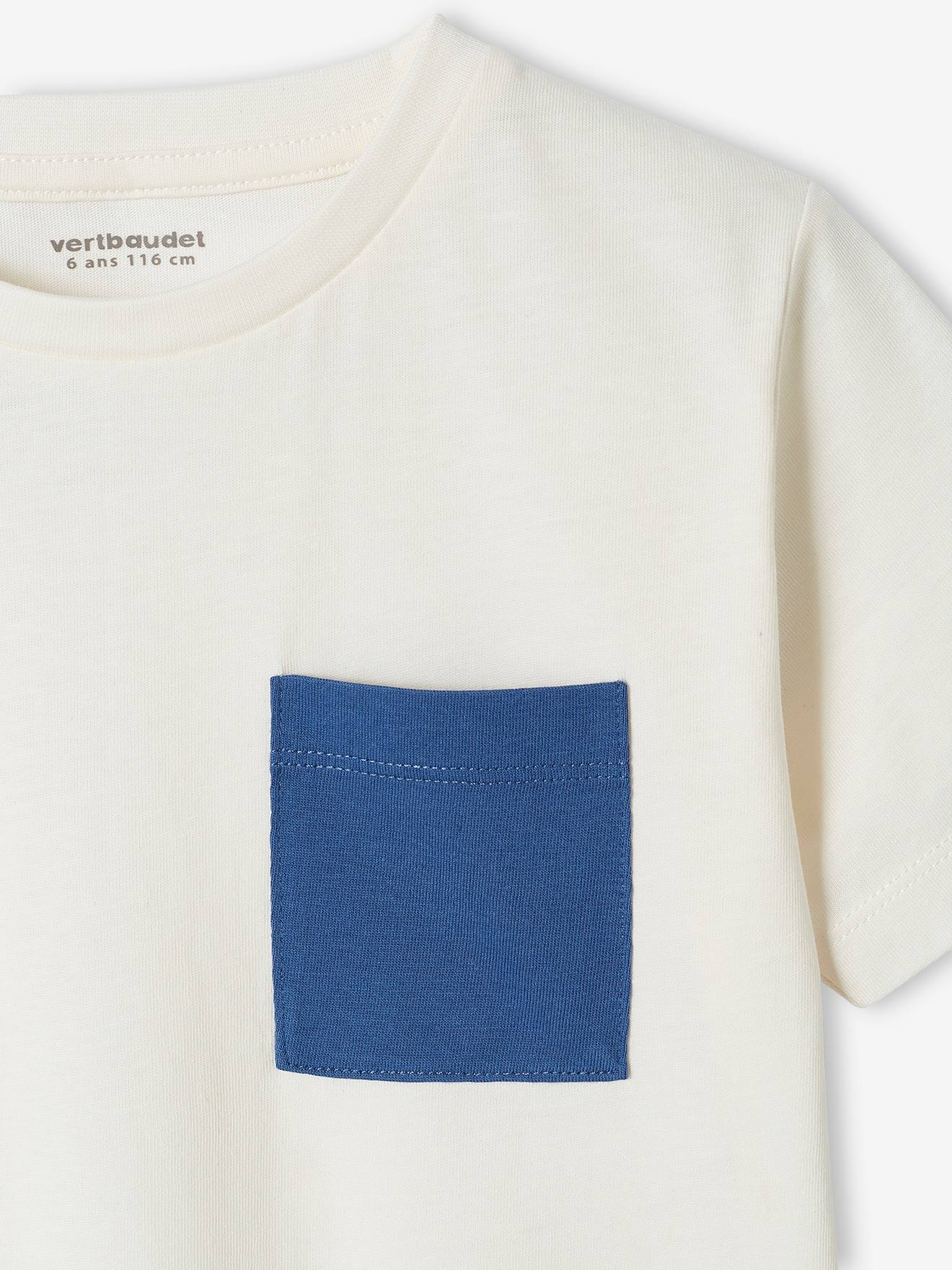 Lot de 3 T-shirts Basics garçon manches courtes lot mastic