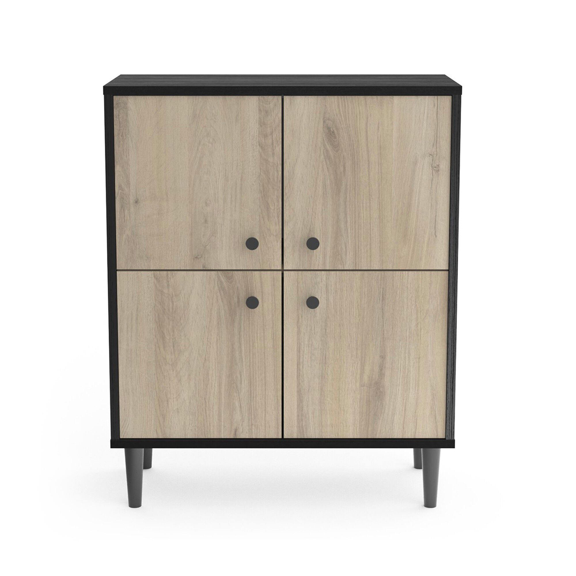 Buffet HAMFIELD 4 portes – 2 coloris