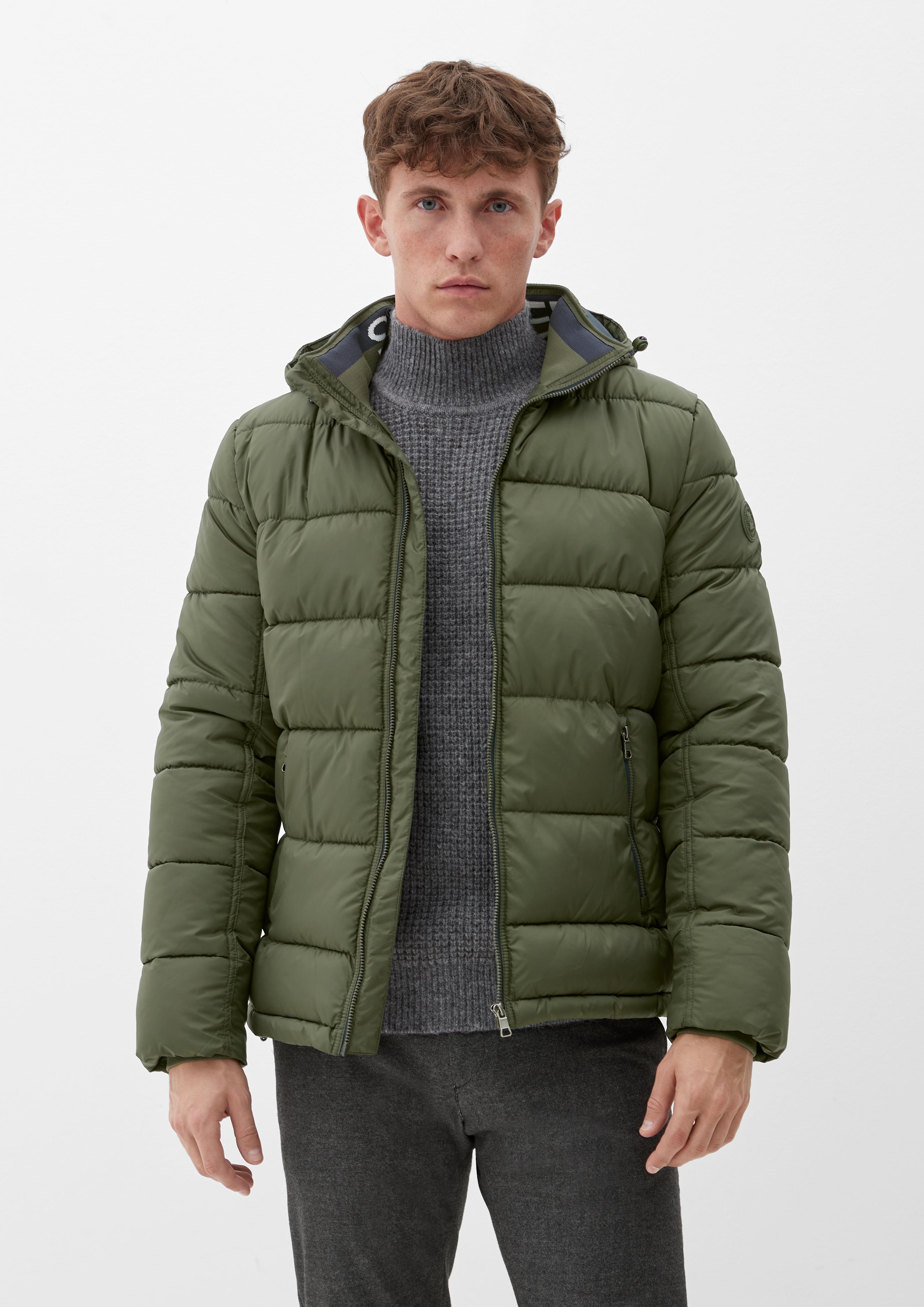 Kapuzenjacke mit Steppung  2123184-7940