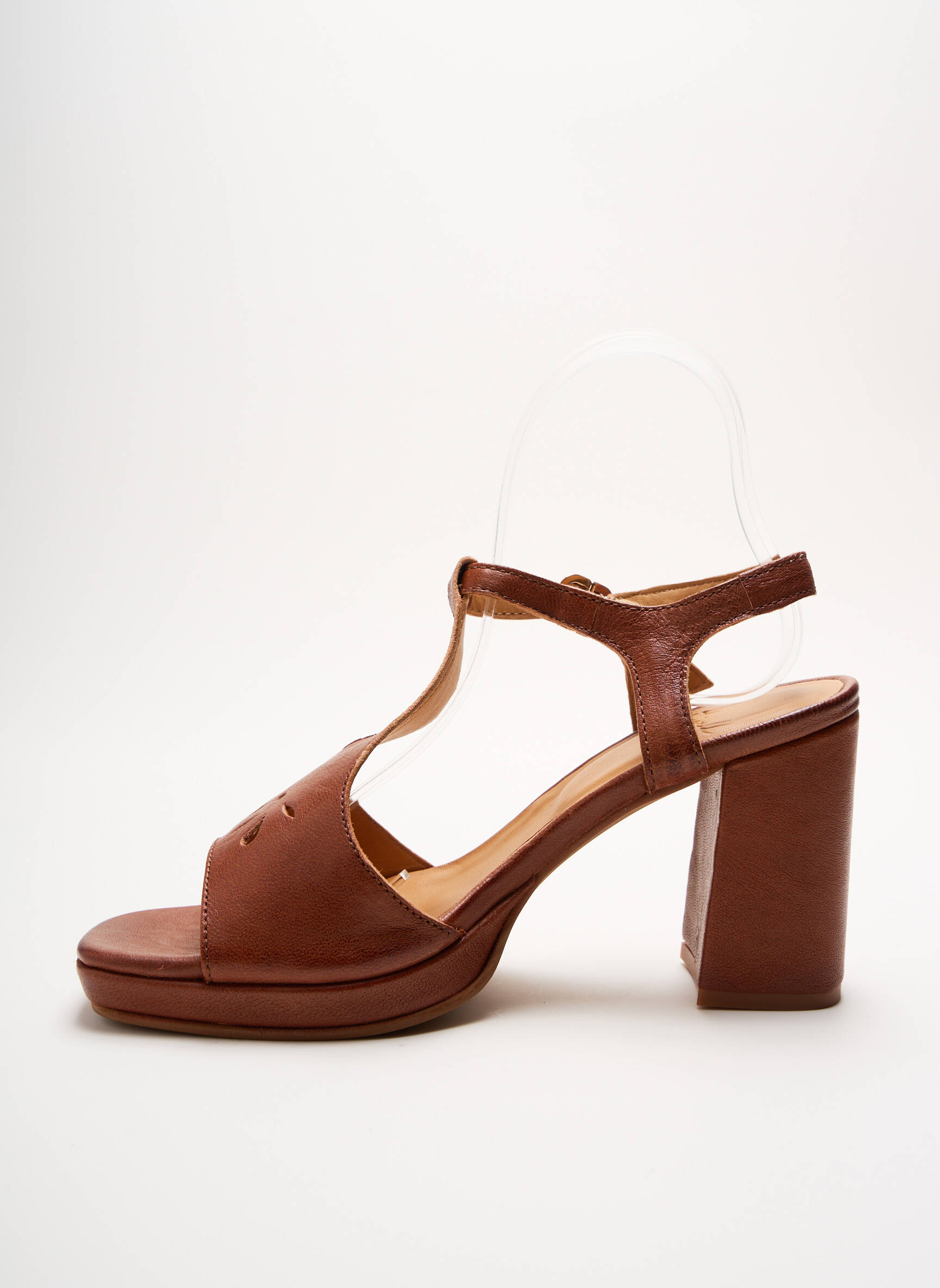 Aliwell Sandales Nu Pieds Femme couleur marron