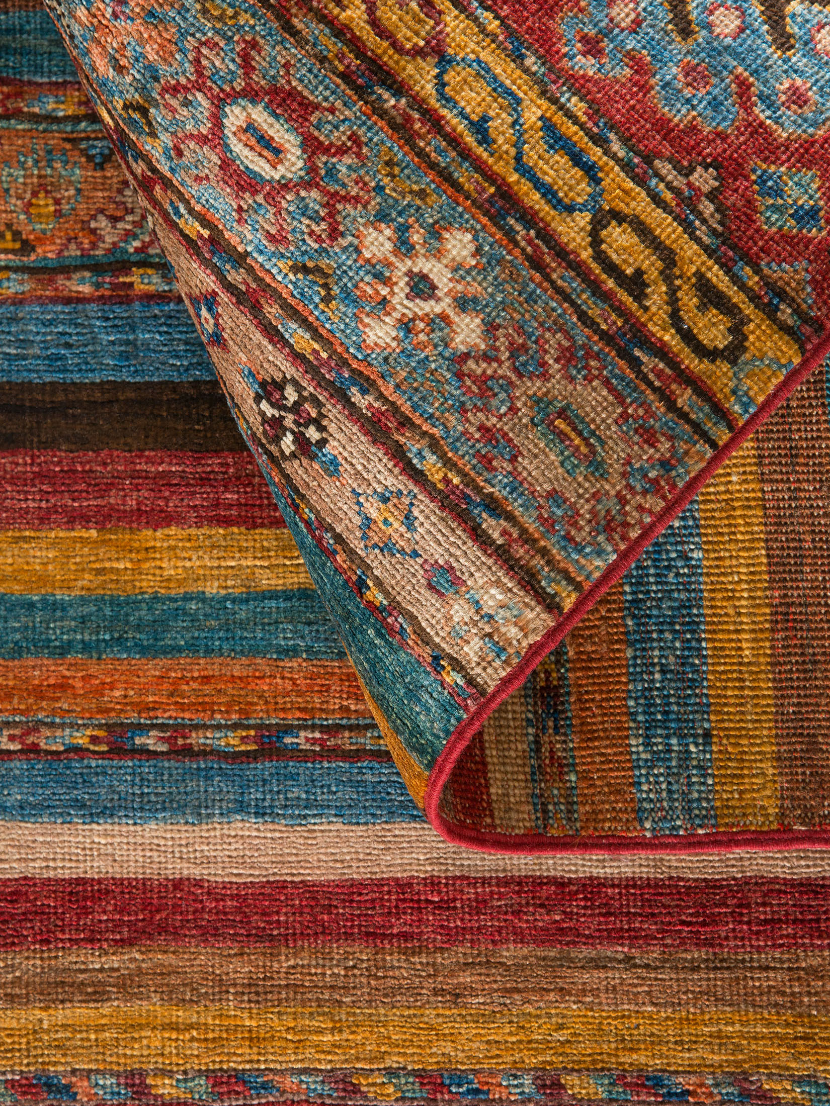 Chobi Schal ca. 83 x 305 cm, Unikat / Einzelstück