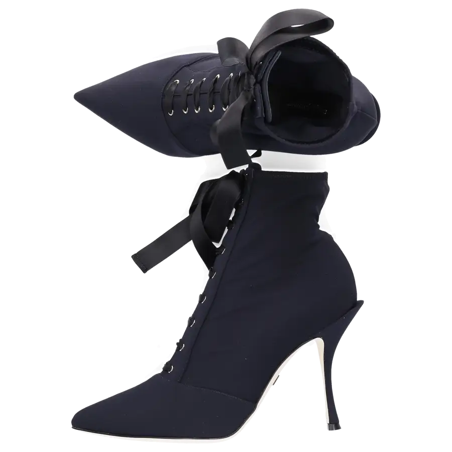 Dolce & Gabbana - Stiefeletten LORI Stretch schwarz - schwarz