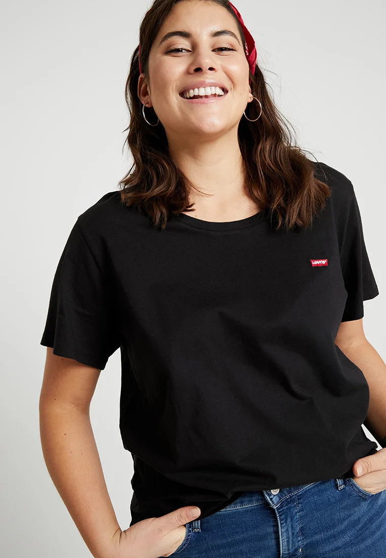 Levi's® Plus PERFECT CREW - Camiseta con estampado