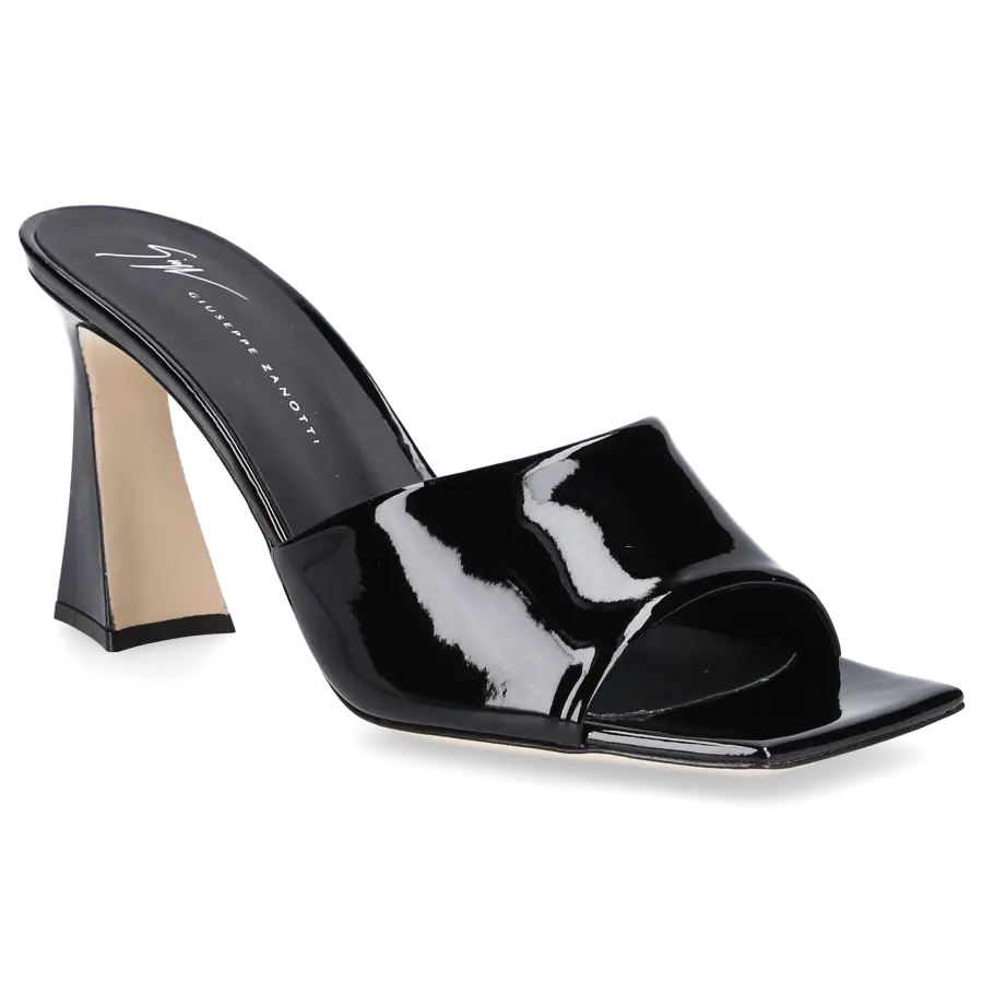 Giuseppe Zanotti - Pantoletten SOHLENE Lackleder - schwarz