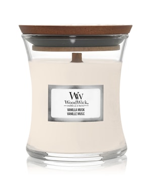 WoodWick Vanilla Musk Hourglass Duftkerze-85 g