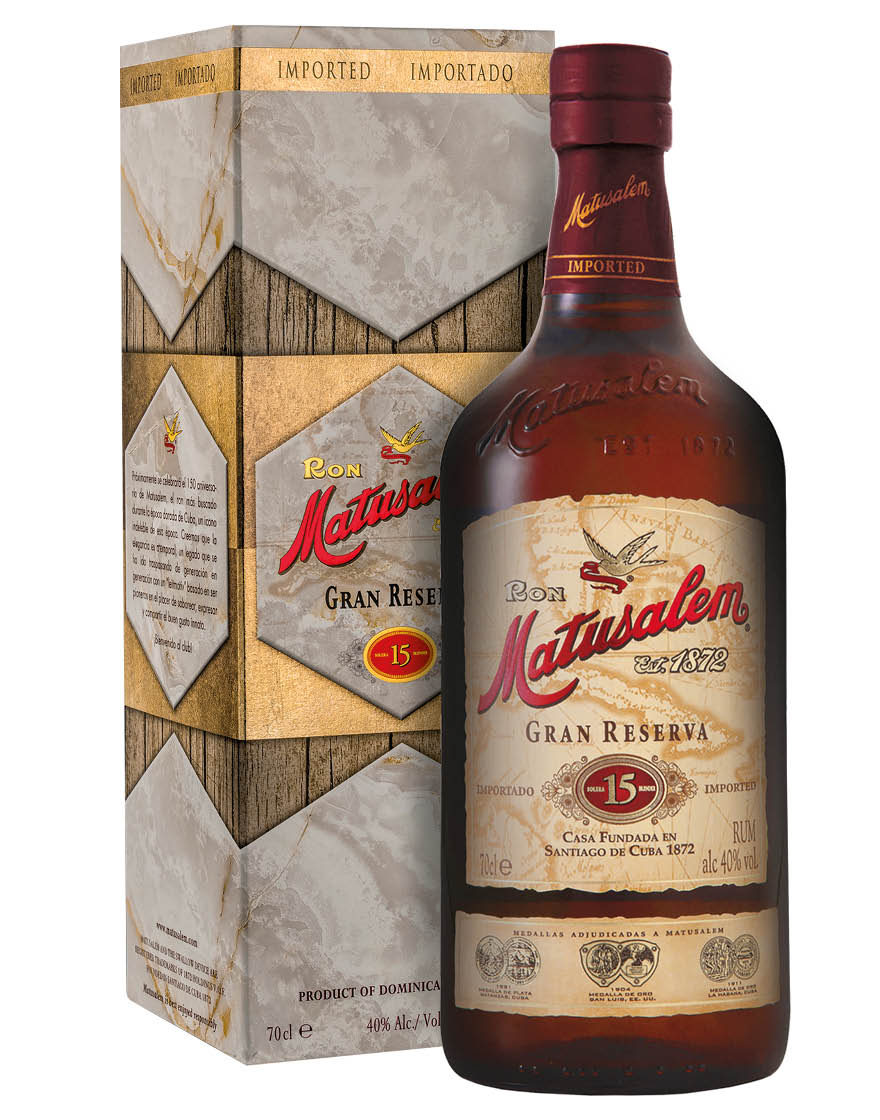 Gran Reserva 15 Years Rum Matusalem 0,7 ℓ, En Étui