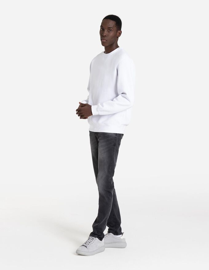Sweatshirt - Rippbündchen