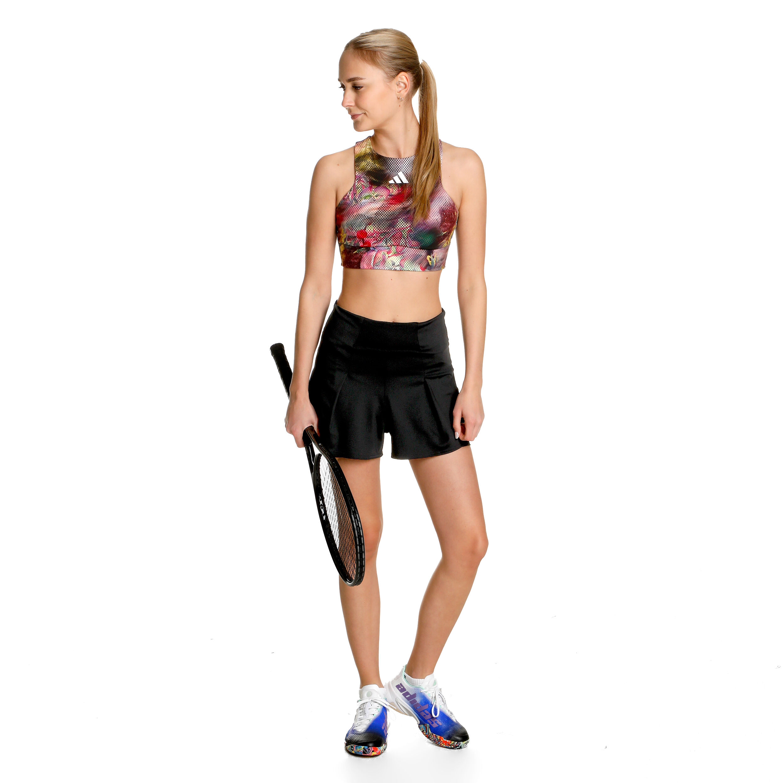 Match Shorts Damen - Schwarz