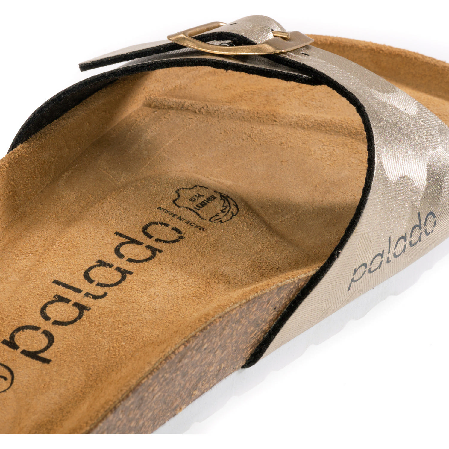 Palado Malta Metallic, Pantoletten, Damen, Metallic Caro Gold
