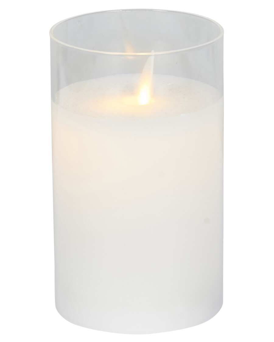 LED-Kerze im Glas