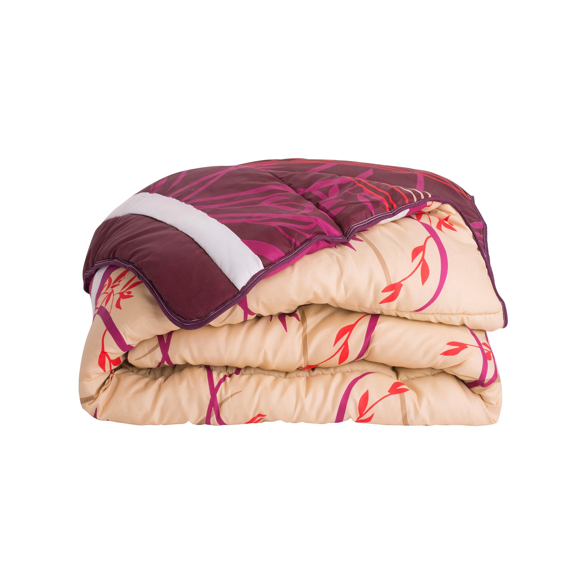 Couette microfibre imprimée Floral 200g/m2
