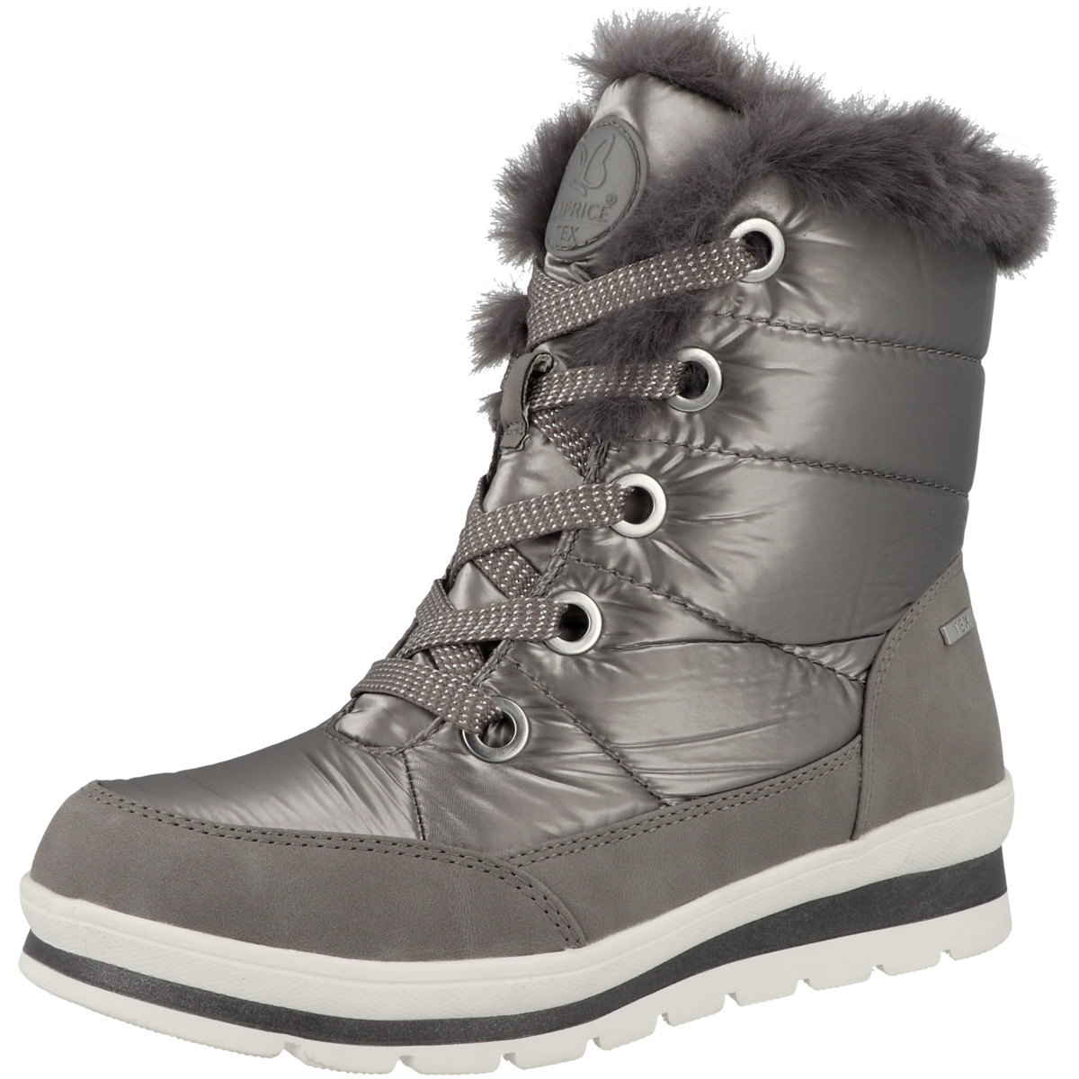 CAPRICE 9-26226-29 Schnürboots grau