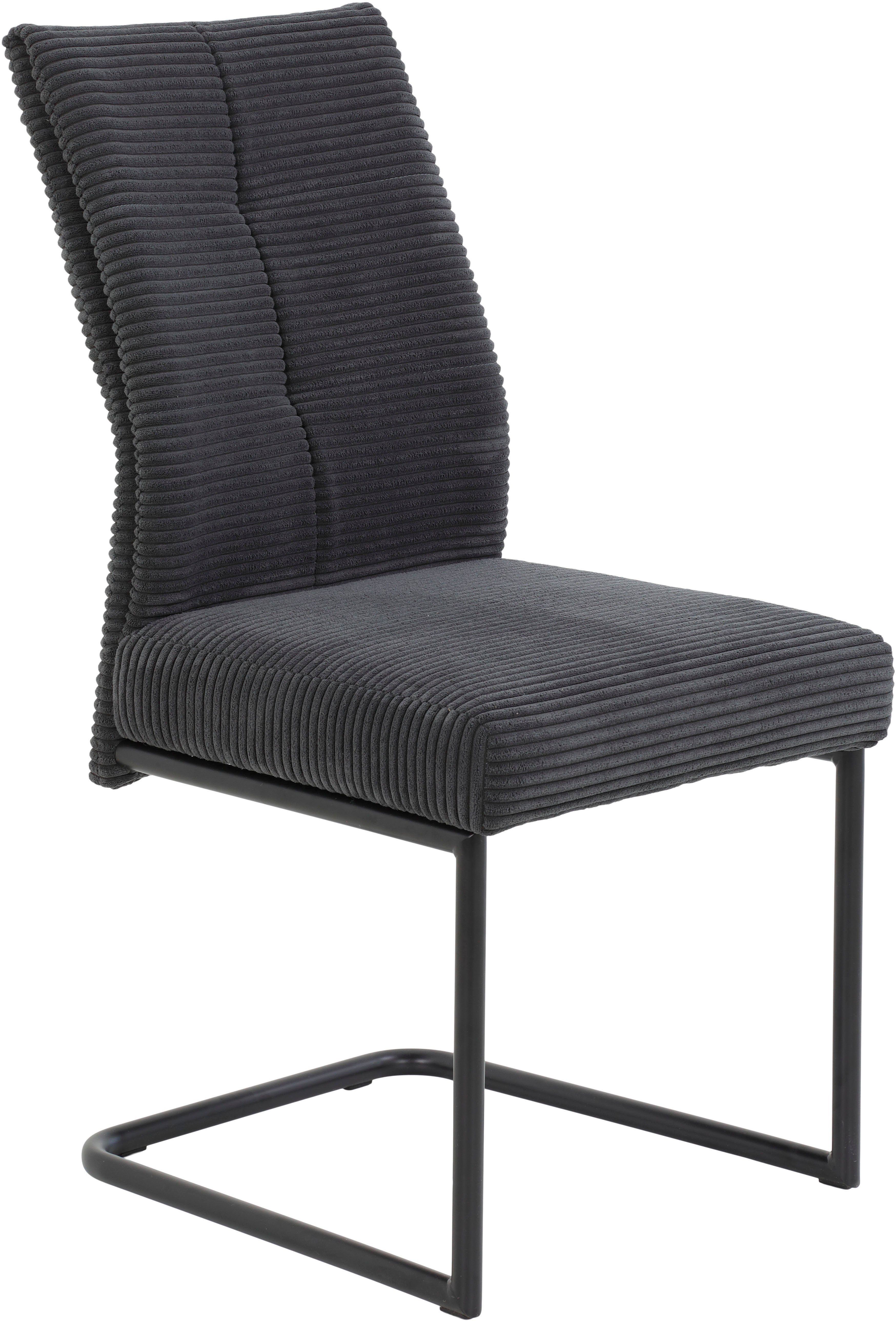 HELA Freischwinger Dagmar (Set, 2 St), bequeme Federkern Polsterung, Breitcordbezug