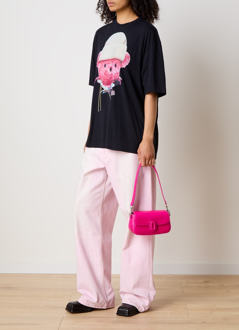 Marc Jacobs  Small schoudertas van leer met afneembare schouderriem