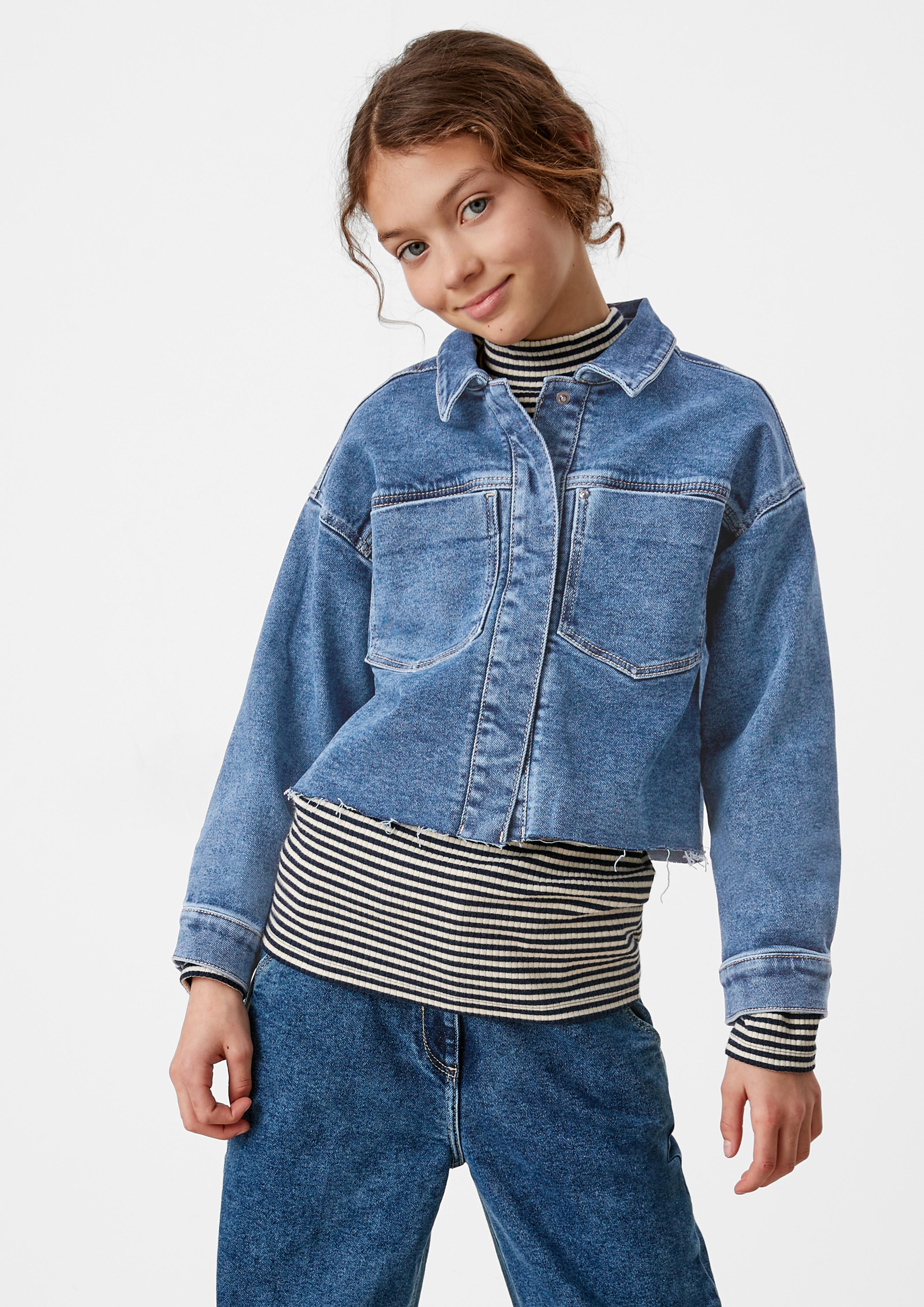 Verkürzte Jeansjacke  2117842-56Z4