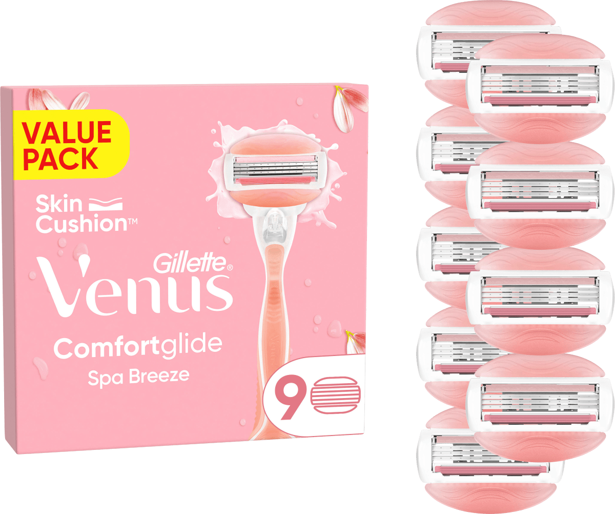 Rasierklingen, Comfortglide Spa Breeze, 9 St
