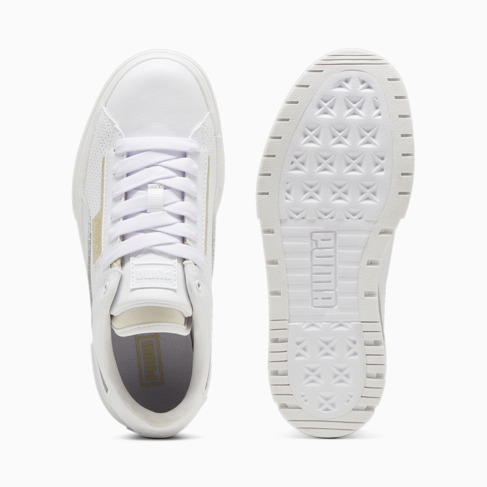 PUMA Mayze Crashed Leather 396011_02 / weiss