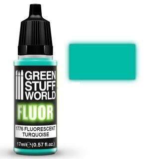 Fluor Farbe Türkis (17 ml)