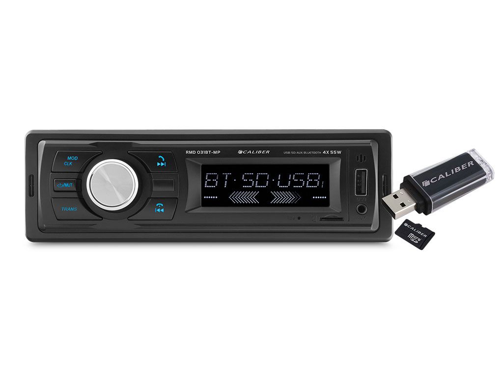 RMD031BT-MP Media Player - Bluetooth USB SD Black