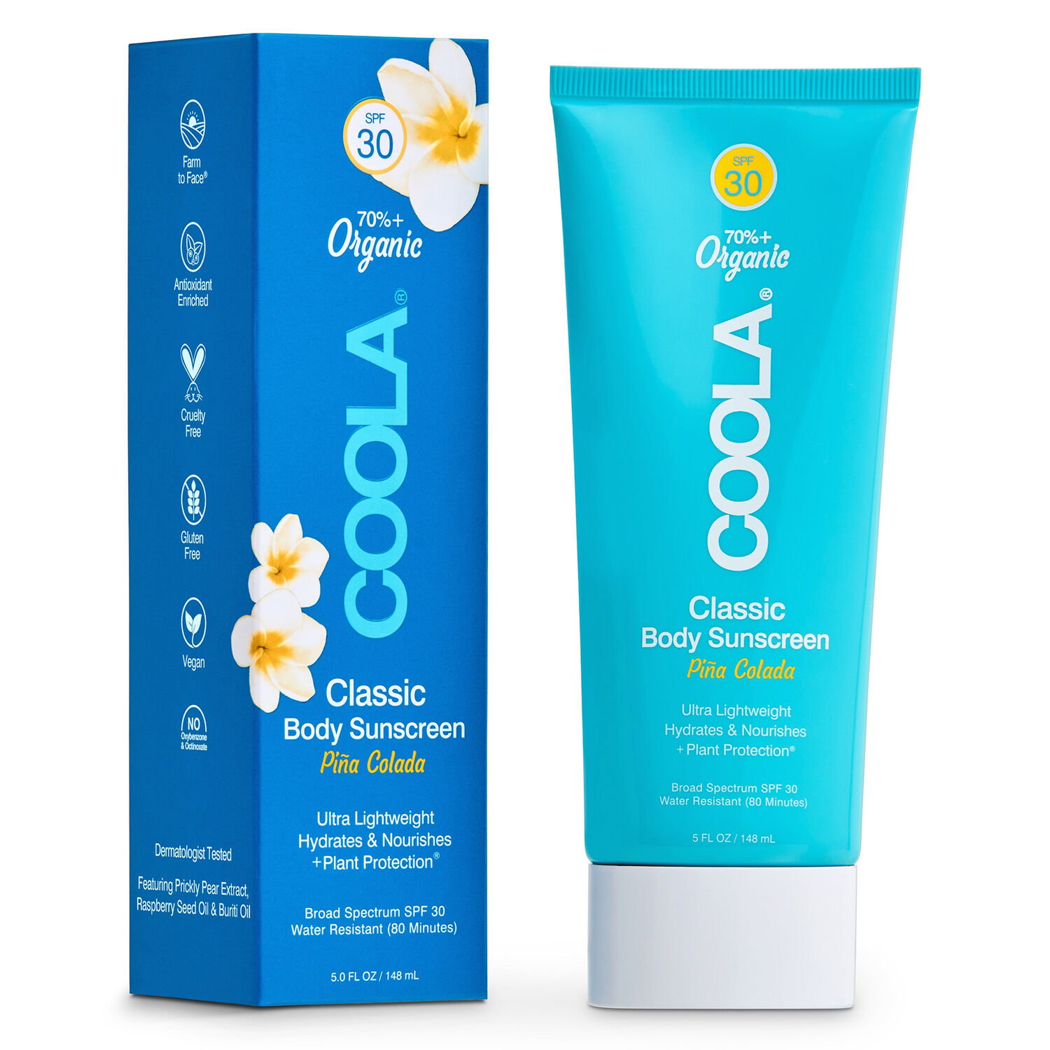 Coola Lotion Solaire Corps Classic SPF30 Pina Colada
