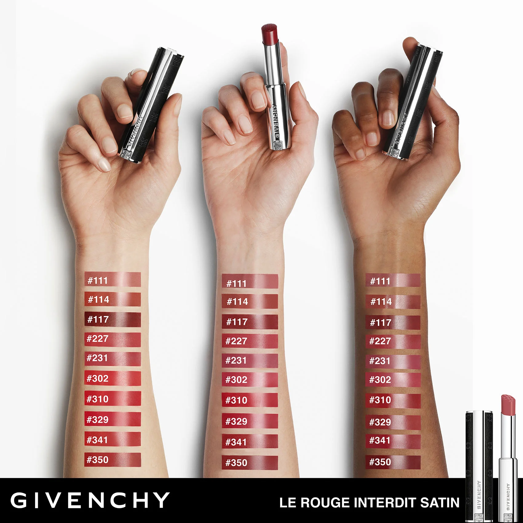 Lips Le Rouge Interdit Satin - Κραγιόν
