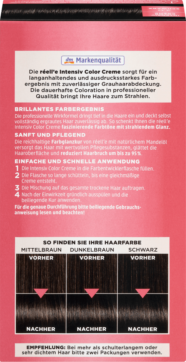 Haarfarbe 2.0 Schwarz, 1 St