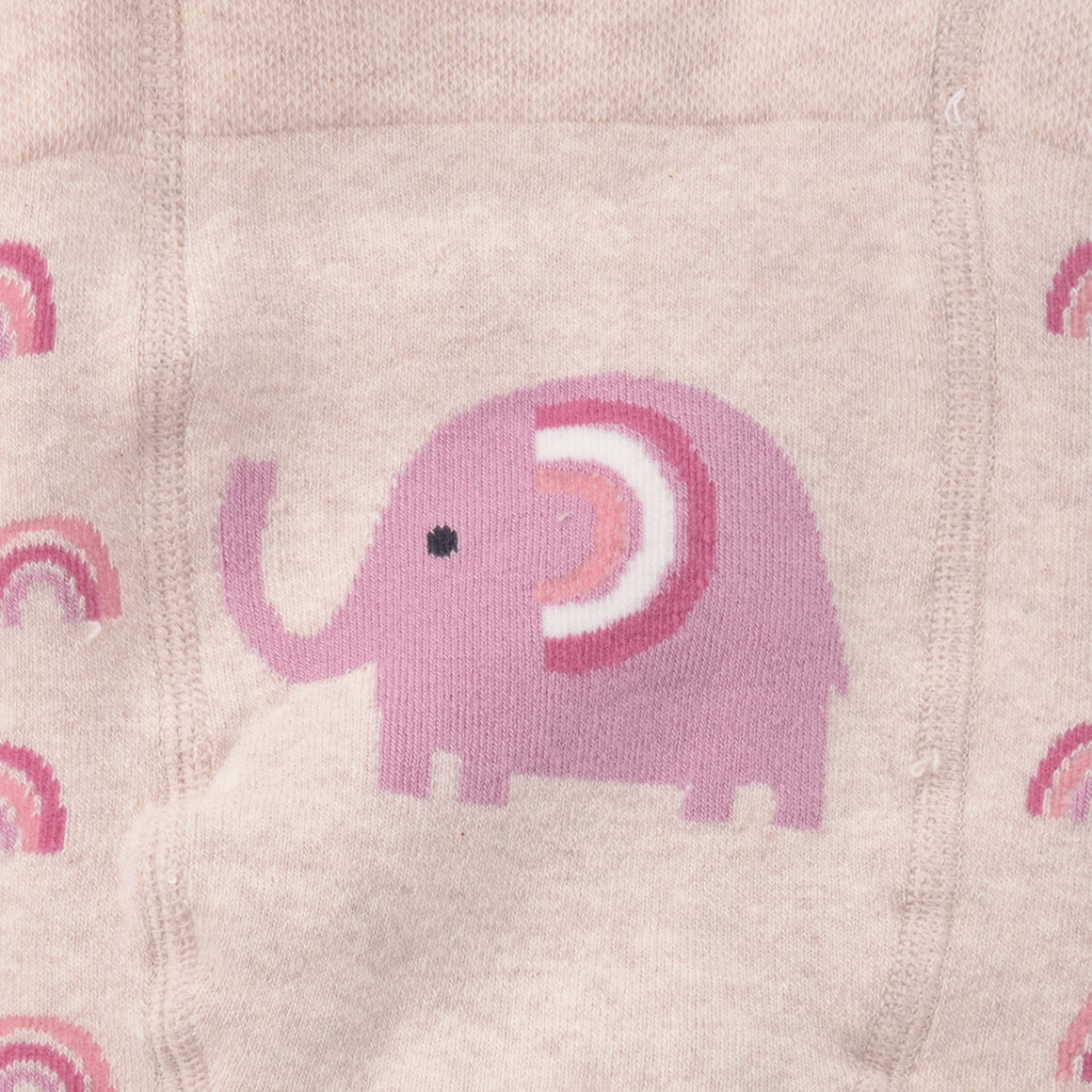 Newborn Strumpfhose mit Regenbogen-Allover