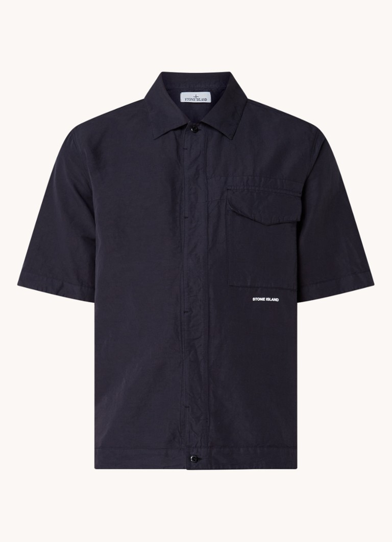 Πουκάμισο κανονικής εφαρμογής Stone Island 11809 με τσέπη στο στήθος
