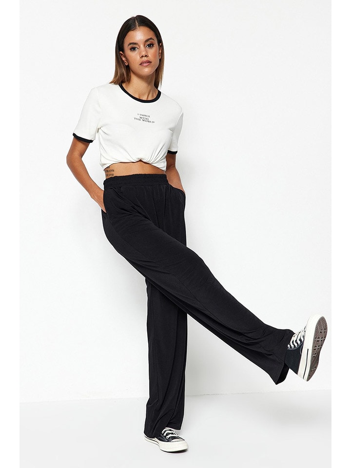 trendyol Hose in Schwarz günstig kaufen