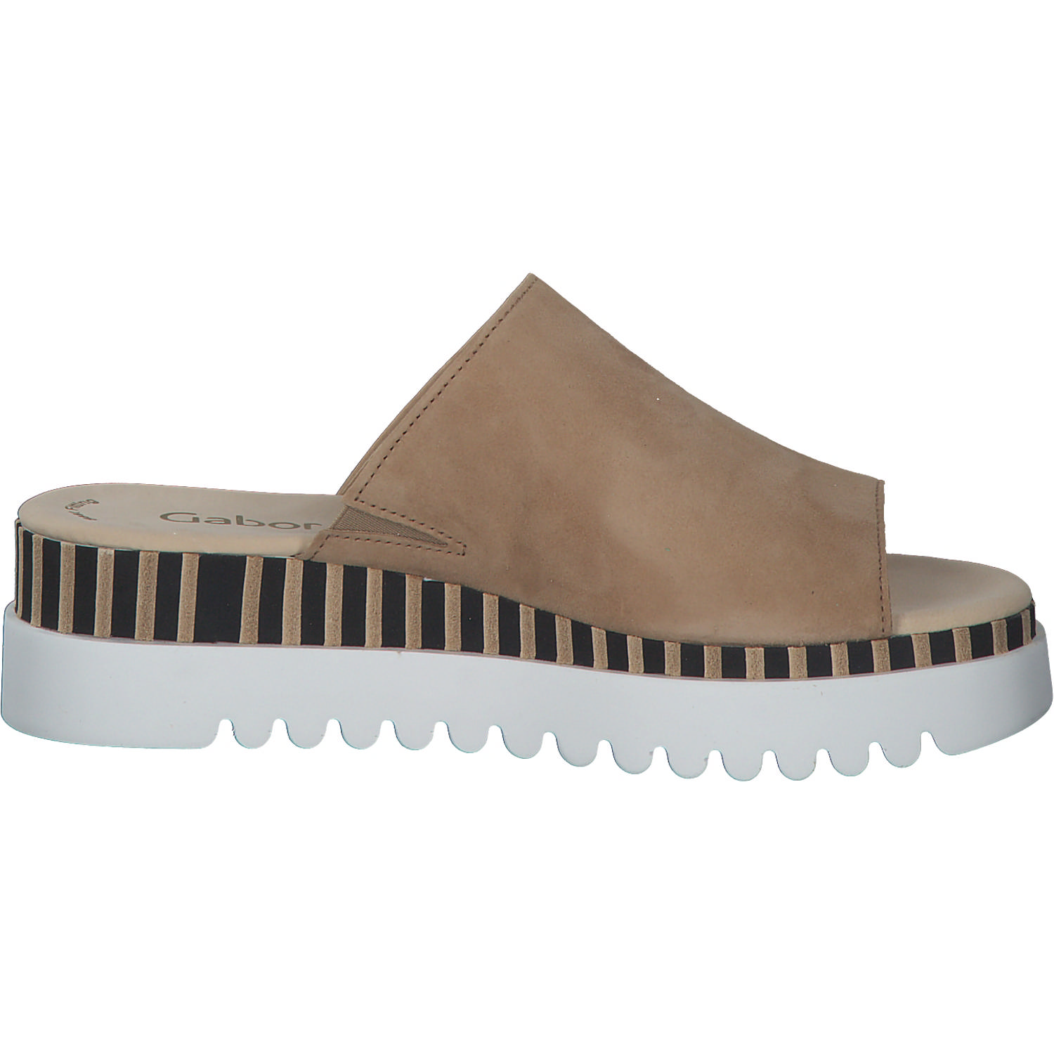 Gabor 64.663, Pantoletten & Badeschuhe, Damen, Beige