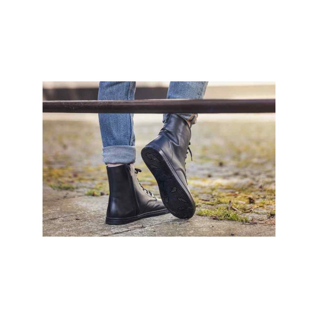 Peerko Breeze Black Barfußstiefeletten