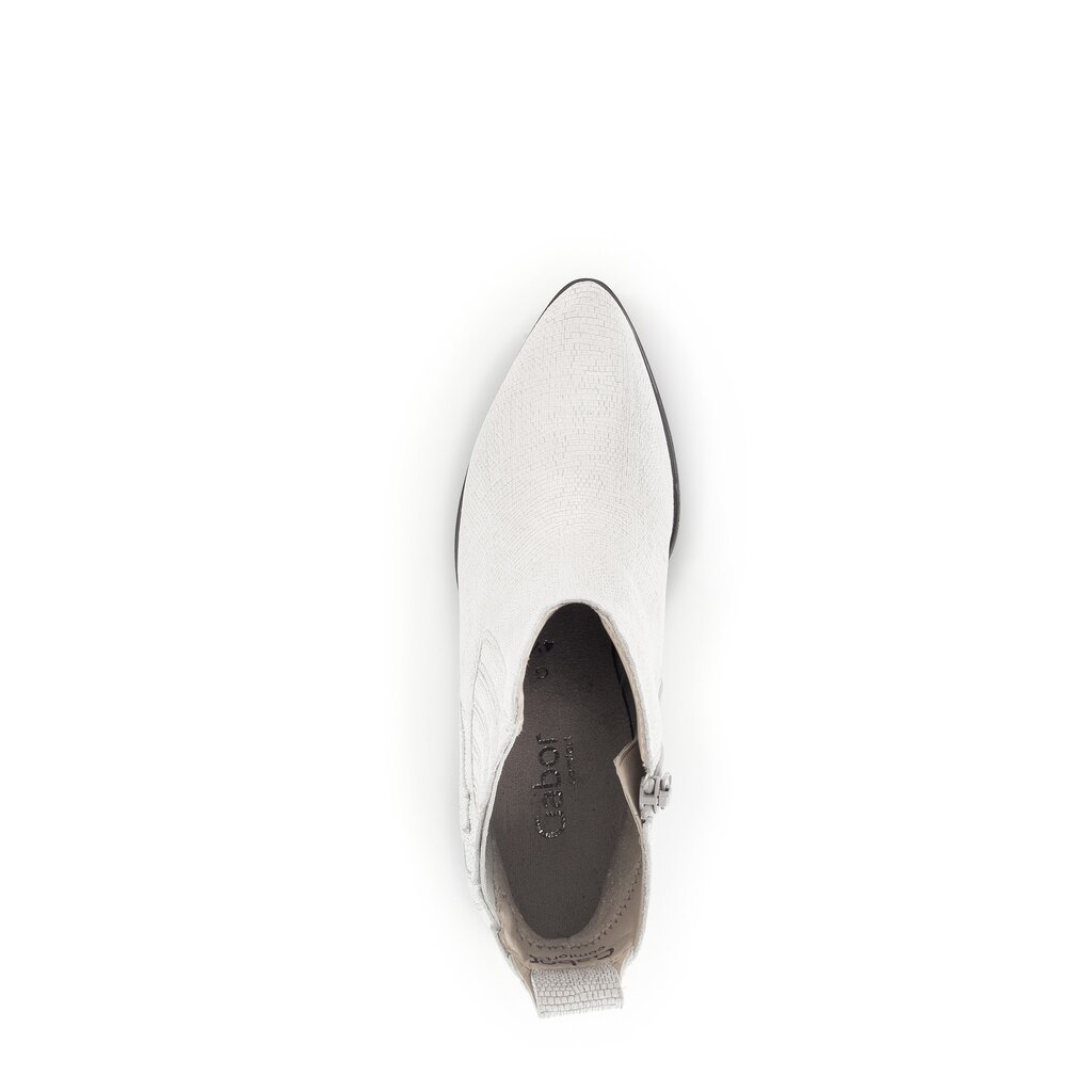 Gabor comfort Elegante Stiefelette weiß