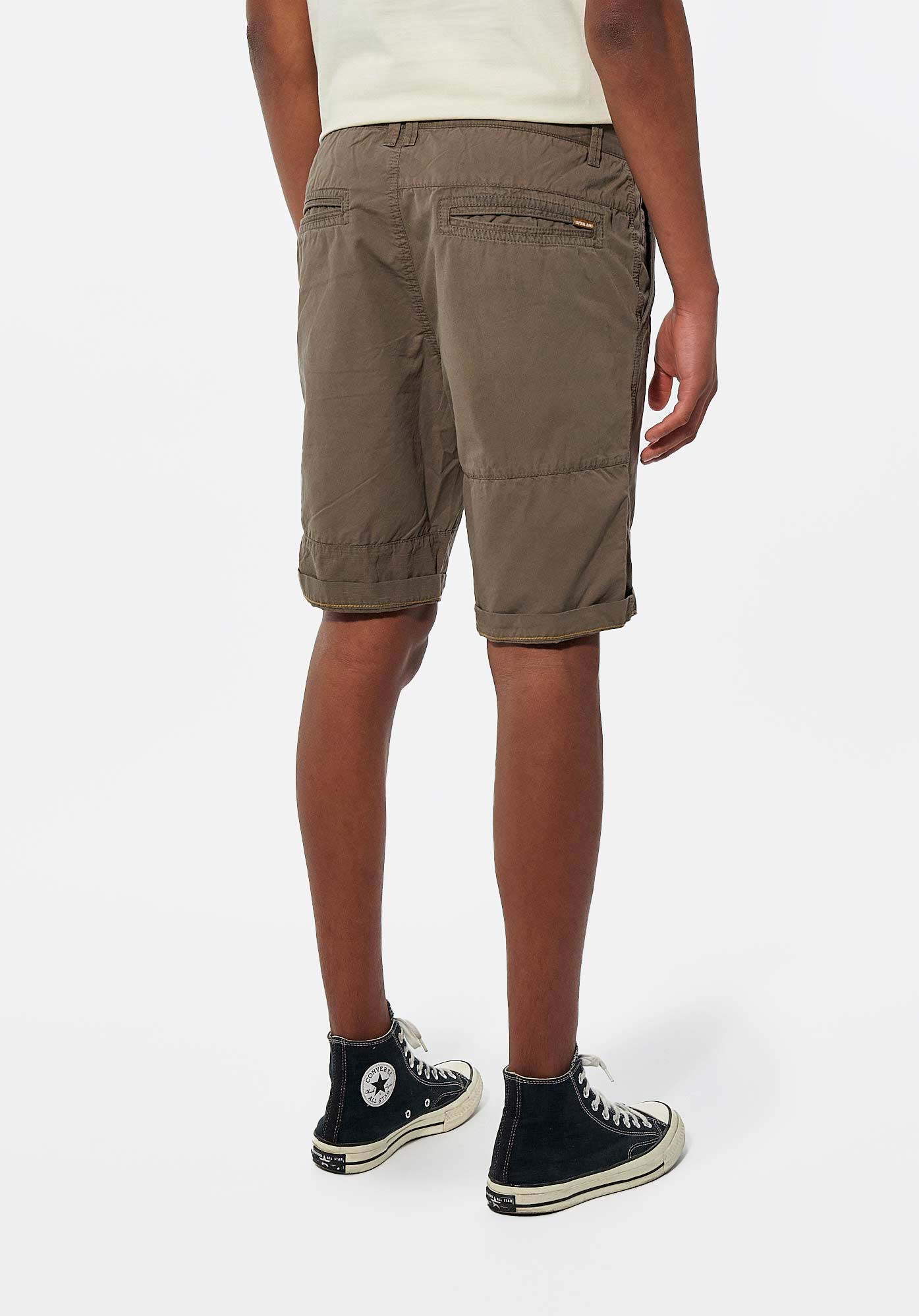 NABIL  Short kaki Homme en 100% coton