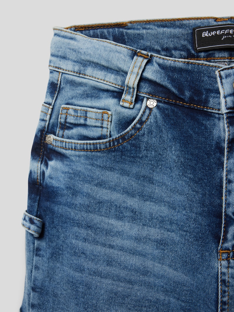 Jeans im 5-Pocket-Design in blau