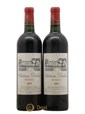 Château Dalem  2001 - Lot de 2 Bouteilles