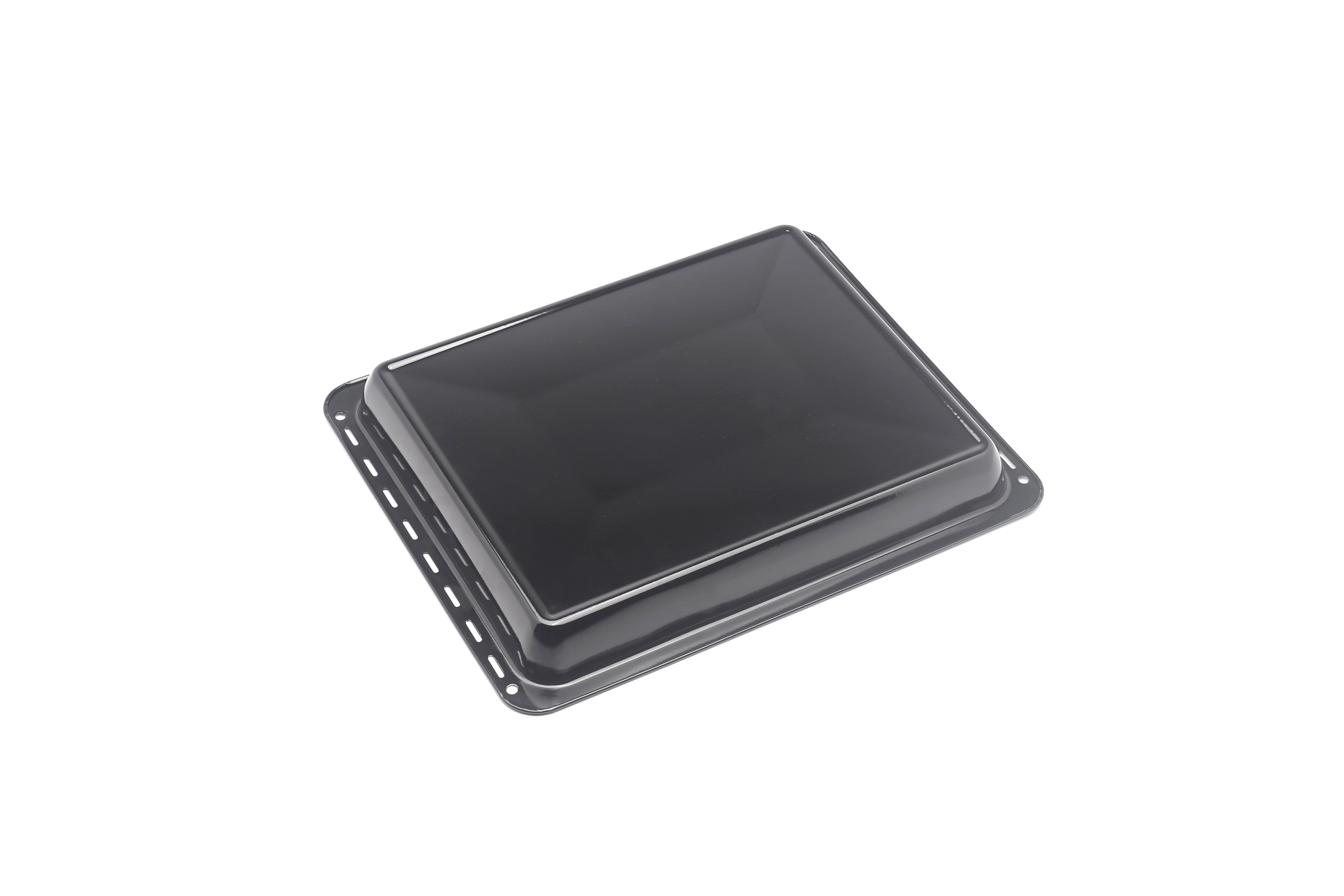 UNIQ DEALZ Backblech 455 mm Eisen, Emailliert für Neff, Siemens, Bosch usw., (3-St), Stabil, kratzfest, langlebig