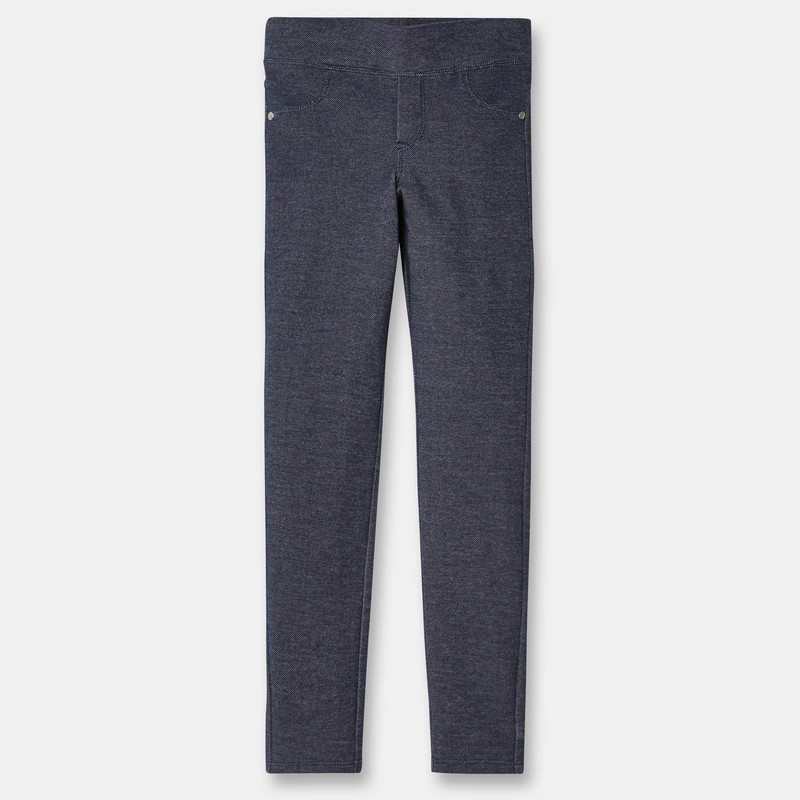 Jegging effet jean bleu fille